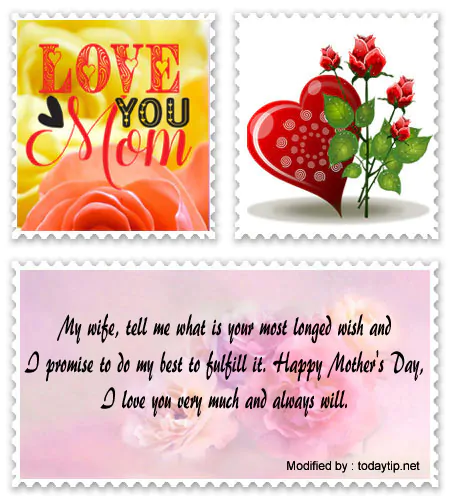Happy Mother's Day messages for whatsapp.#MothersDayLovePhrases