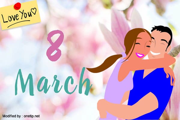 Image of romantic phrases for Instagram on March 8, Love image for social media on March 8, romantic messages for March 8 for my girlfriend. #GreetingsForMarch8, #GreetingsForWomen'sDay, #LoveTextsHappyWomen'sDay